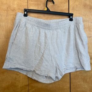 Old Navy Light beige Linen Shorts